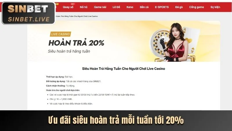 Bước 2: Chọn mục Nạp Tiền trên Vibet Chính Thức